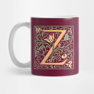 William Morris Vintage Letter Z Mug